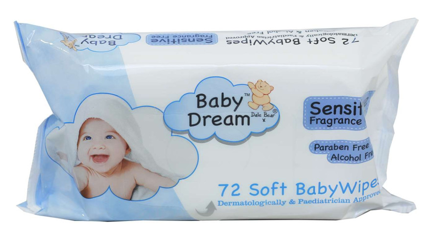 Paperline Baby Dream Sensitive Wipes added to your basket