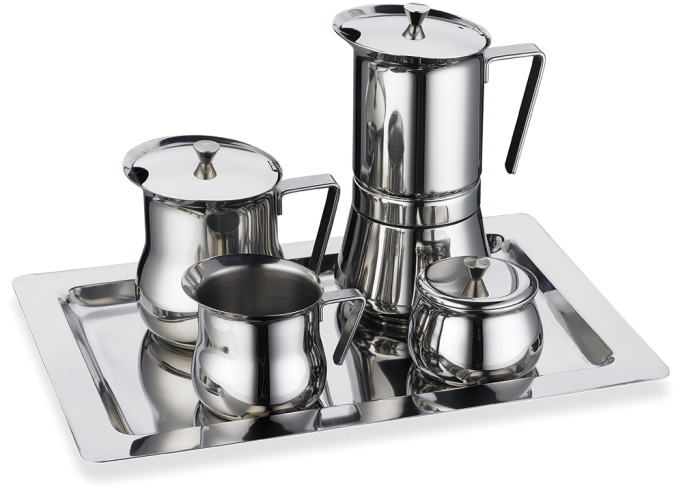 6 cups coffee set of 5 pieces added to your basket