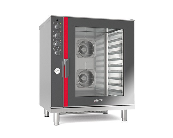 Gierre Gas convection oven for pastry and bread making Baketek line capacity 10 EN60x40 trays-BAK1064GCR added to your basket