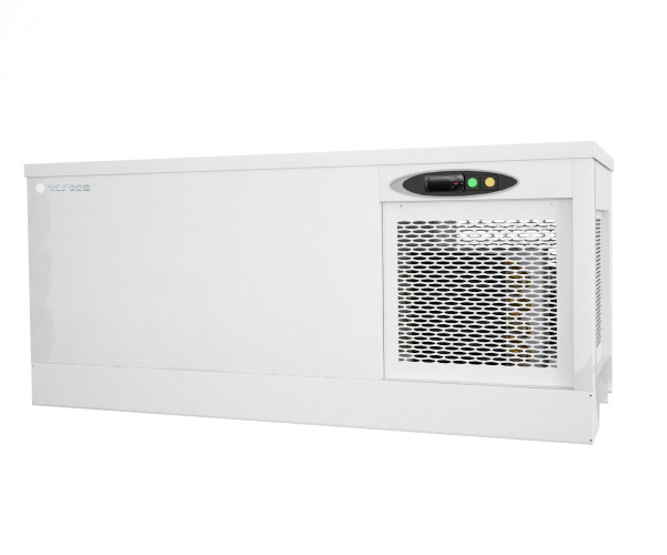 Docriluc Professional horizontal outdoor water cooler in white plastic-coated steel, 100 liters added to your basket