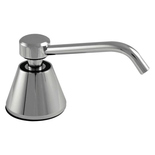 Dolphin 06.2010 Counter Mounted 500ml Chrome Plated Brass Soap Dispenser with Bent Spout added to your basket