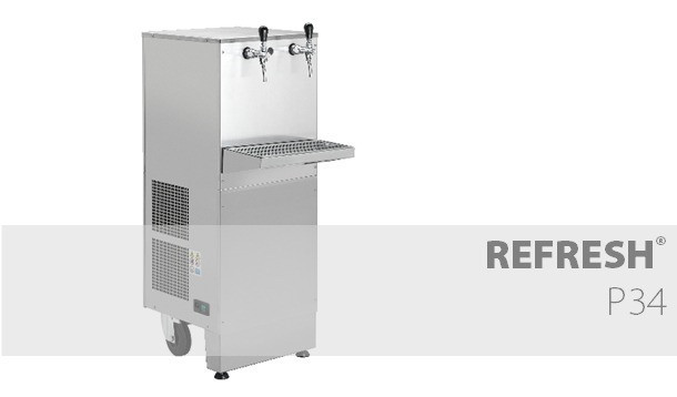 Zerica REFRESH P34: floor standing water dispenser added to your basket
