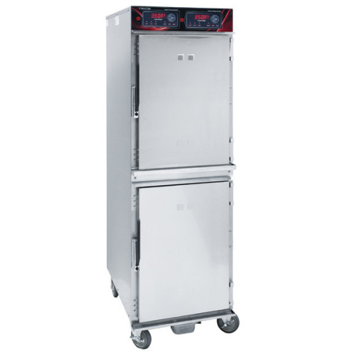 Cres Cor 1000-CH-SS-2DE Full Height Stainless Steel Cook and Hold Oven with Standard Controls - 208/240V, 1 Phase, 6000/5300W added to your basket