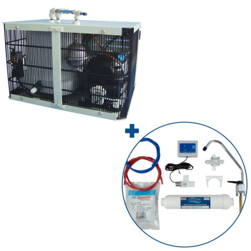 AQUACURE CRYSTAL MOUNTAIN CHUC4 ICEBERG UNDER SINK CHILLER WITH FULL INSTALLATION KIT AND FILTER added to your basket