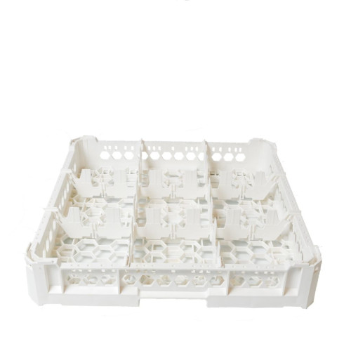 GENUS 9 SQUARE COMPARTMENTS CLASSIC GLASS  RACKS KIT 1 3×3 added to your basket