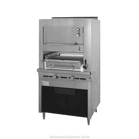 Montague Company 43W36 Broiler, Deck-Type, Gas added to your basket