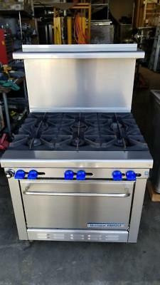 GE26-6 Montague Grizzly 6 Burner Range  added to your basket