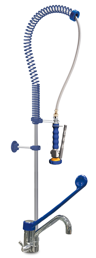 Double inlet table shower tap with spout elbow operation added to your basket