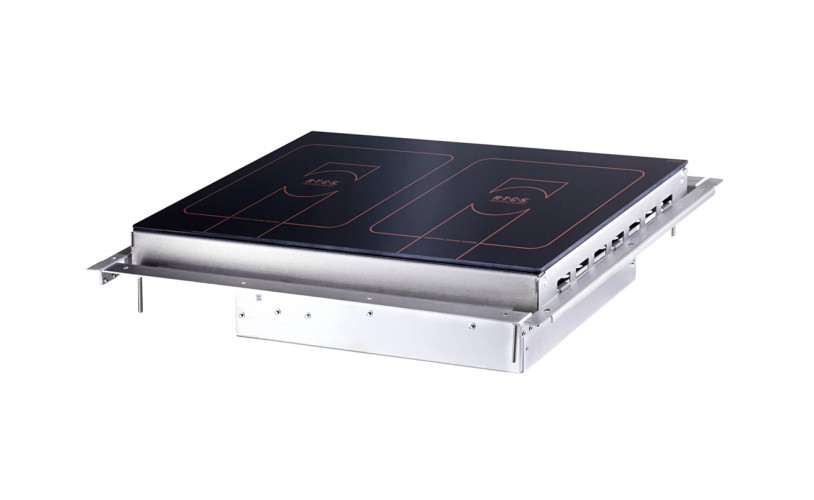 SCHOLL Uni-Line: Four-cooking zone round coil with flex control  UL-QU-IN 3500 flex added to your basket